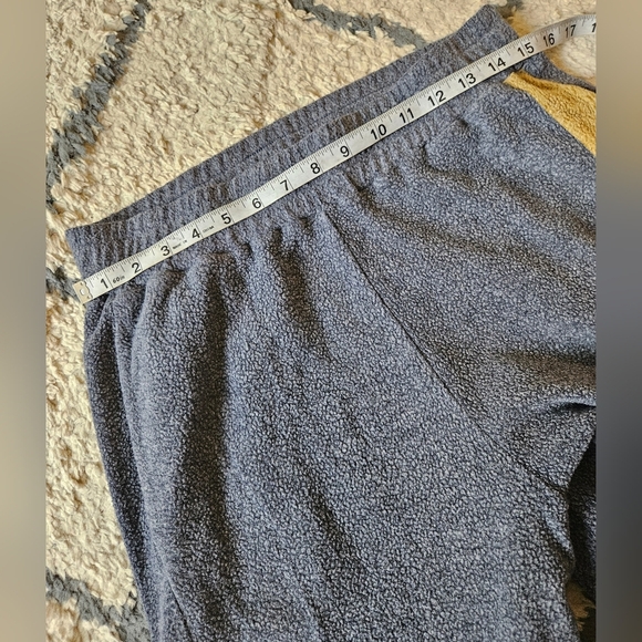 Free People Blue Monday Fleece Joggers Size Large - Picture 5 of 6